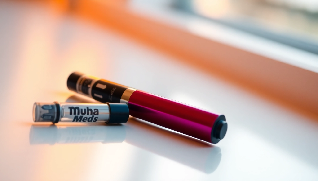 Explore the flavor variety of Muha Meds Pre-Filled Disposables showcased elegantly on a surface.