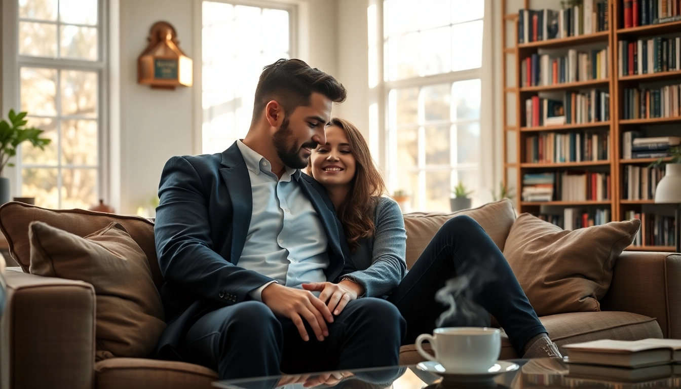 Couple practicing effective communication in relationships during an intimate conversation.