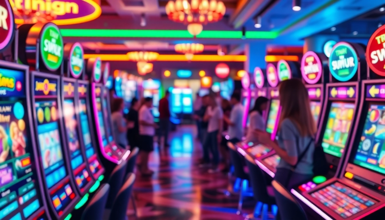 Menggambarkan situs slot batman138 dengan mesin slot interaktif dan suasana yang meriah.
