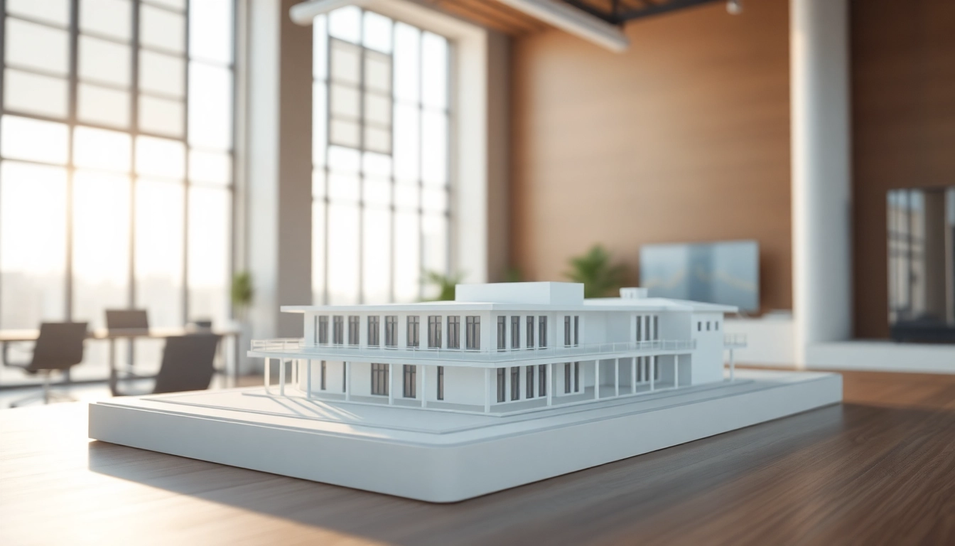 Erstellen Sie eine beeindruckende 3D Visualisierung eines architektonischen Modells mit tausenden von Details.